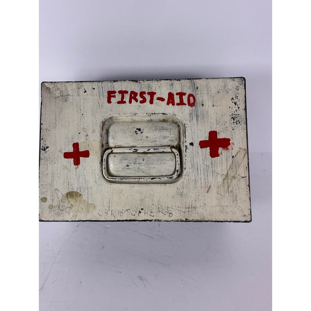 Vintage first aid box